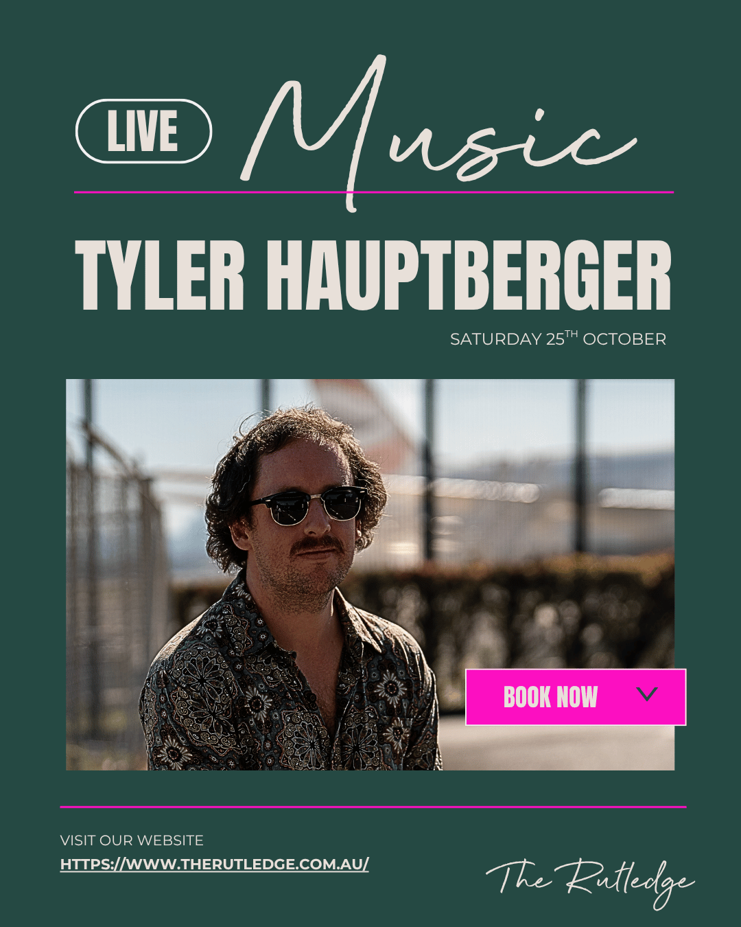Tyler Rutledge Tyler Hauptberger at The Rutledge | Berry Local Directory